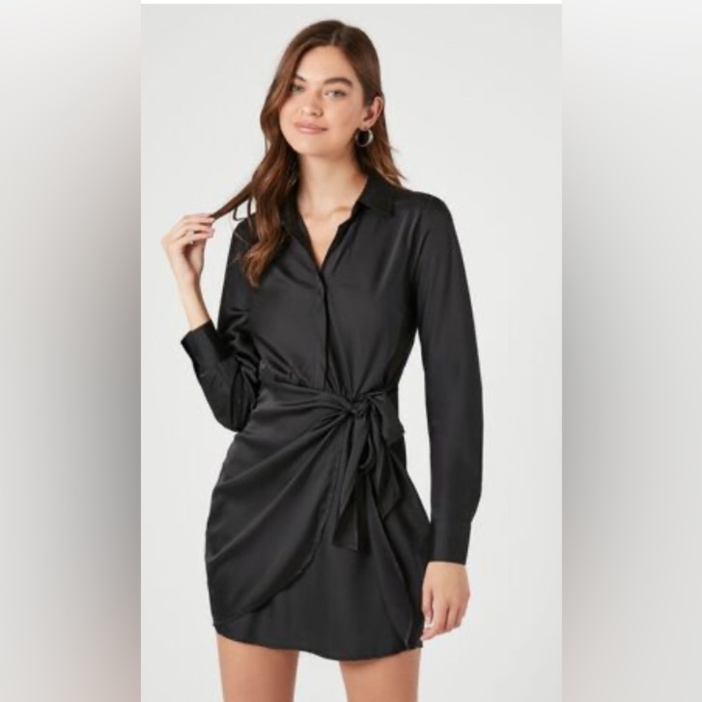 Forever 21 Black Wrap Dress | New without Tags